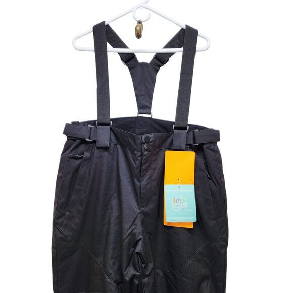 Yeefine Mens Waterproof & Windproof Snow Bib Pants Adjustable Straps Size L - Picture 4 of 9